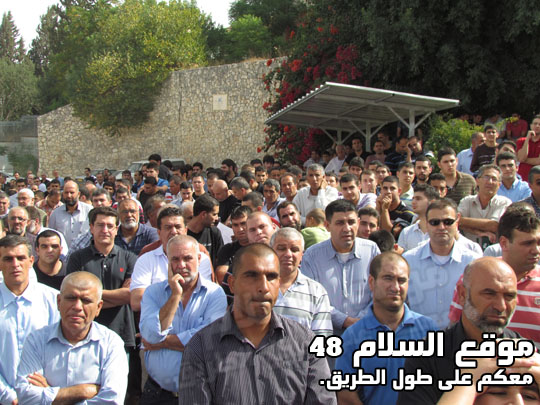 الآلاف من أهالي جت يشاركون في مهرجان ضد العنف  IMG_0656