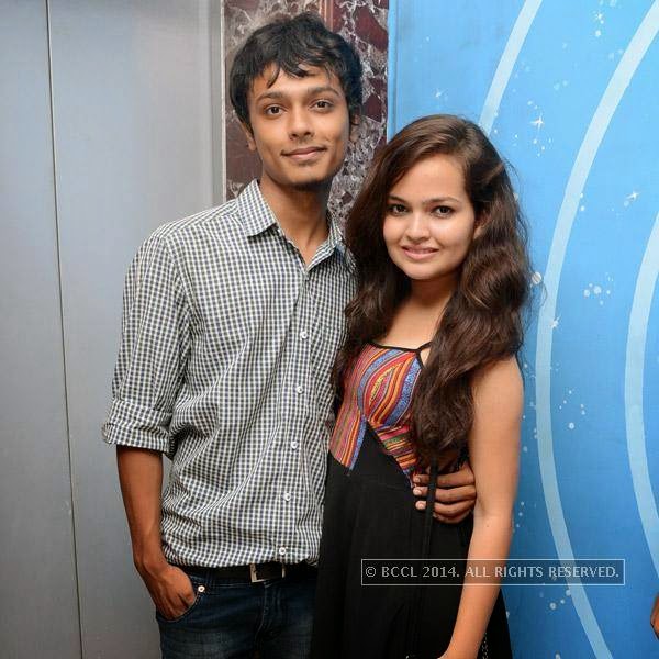 Gautam and Poojitha during a party organised at Small World pub in Chennai.