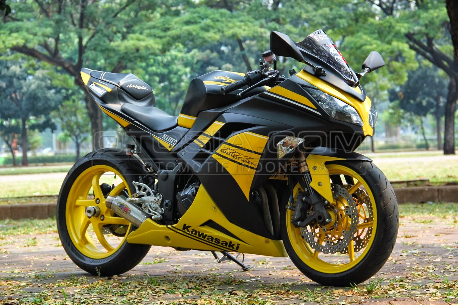Kawasaki Ninja Z250 Modifikasi - Thecitycyclist