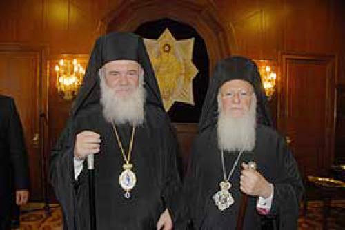 New Greek Archbishop Visits Fener Patriarchate