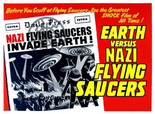 The Earth Vs The Nazi Flying Saucers Moon Bases Space Wars And The Moon Hoax