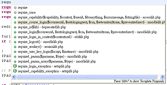 020 在 Eclipse 上開發 PHP 程式(以 Moodle、EGit、PDT 為例)