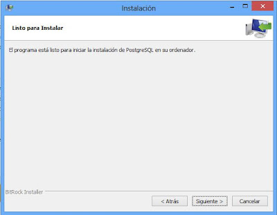 Instalar PostgreSQL 9.2.4 x64 en Windows 8 x64