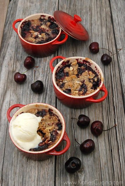 Cherry Almond Crisps