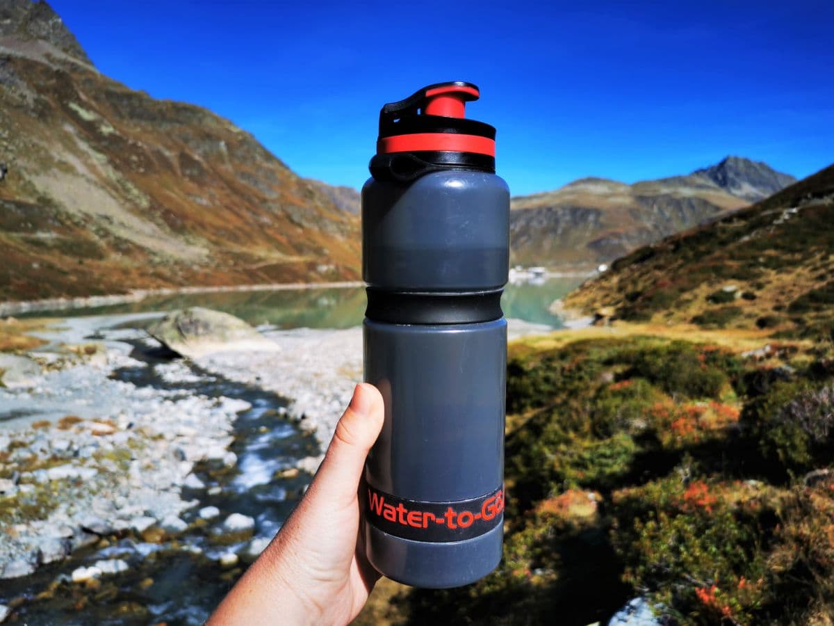 best travel water bottle with filter