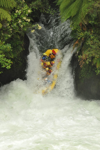White water rafting in Rotorua