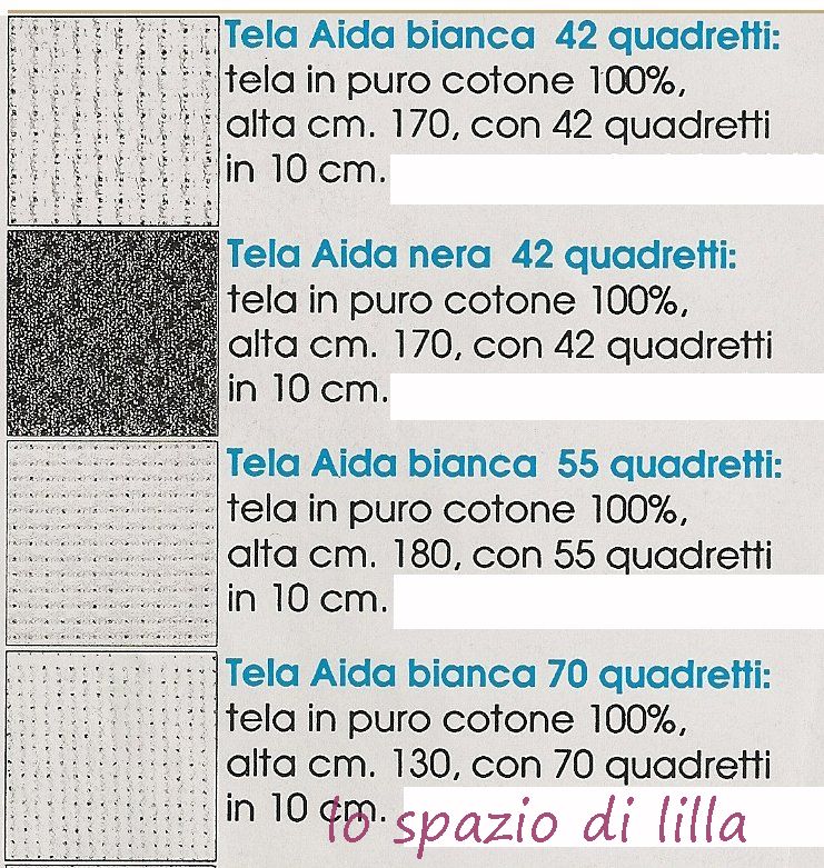 Tessuto Aida In Cotone Per Punto Croce KCS - 4 Pezzi 30,5 X 45,7 Cm, 16 Ct, Colore Azzurro