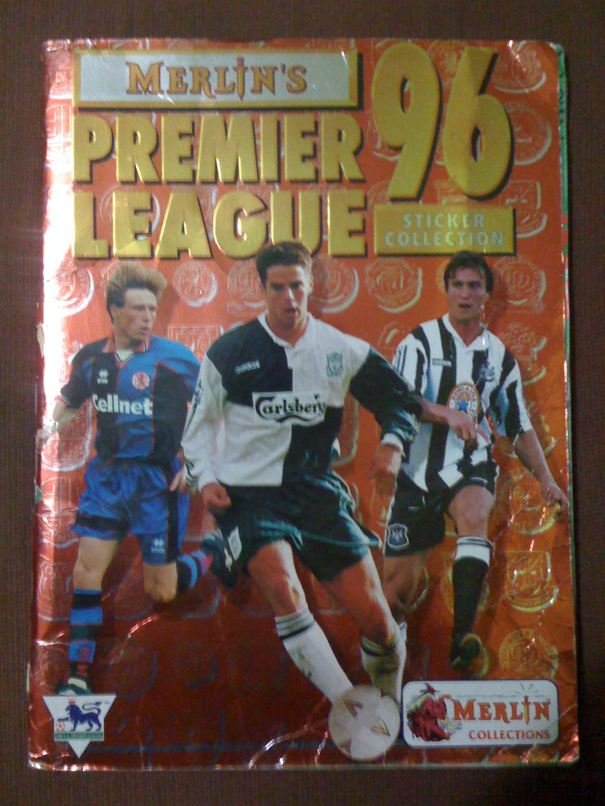 Colección de Álbumes y Cards Jack Hurtado: Premier League (Liga Inglesa) 1996 – Merlín