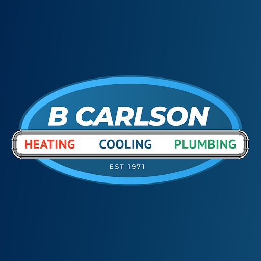 B. Carlson Heating, Air Conditioning & Plumbing logo