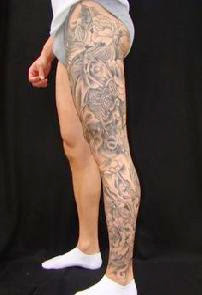 Leg tattoo on Pinterest