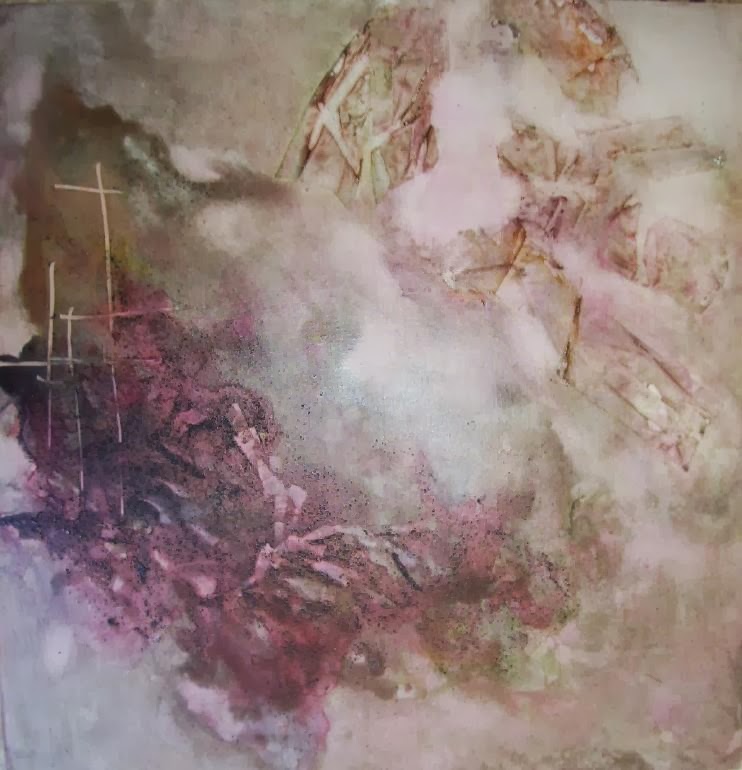 Difusión, de Asunción Bau Forn Asunción Bau Forn,Pintora,Pintura de Asunción Bau Forn,Pintura en técnica mixta Difusión