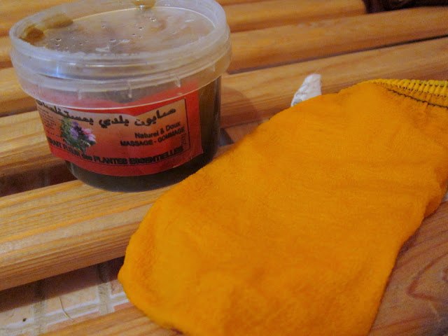 My newly purchased hammam kit