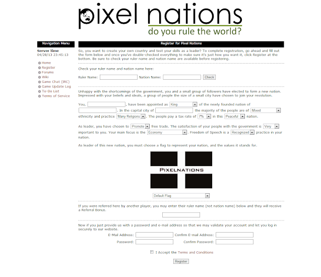 (Nation Simulation) Pixel Nations