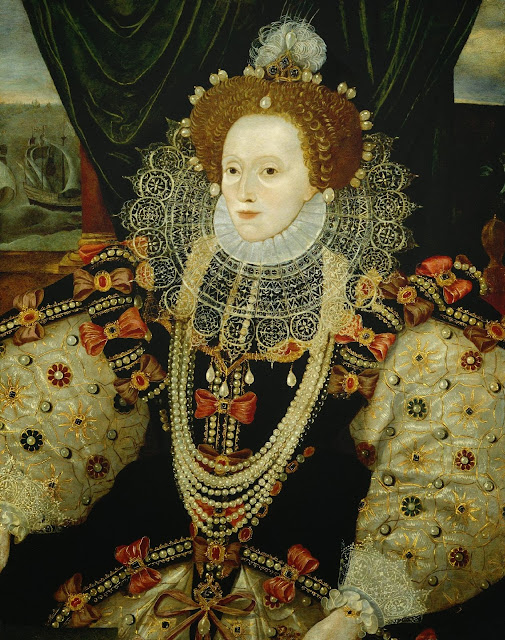 George Gower - The Armada portrait of Elizabeth I