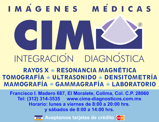 CIMA Integración Diagnóstica, Francisco I Madero 687, El Moralete, 28060 Colima, Col., México, Centro médico de diagnóstico por imágenes | COL