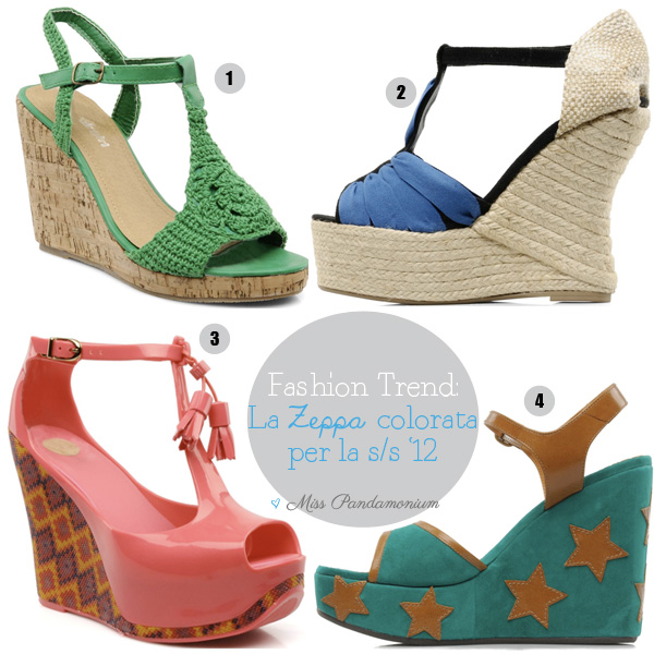 Fashion Trend // La zeppa colorata - Miss Pandamonium