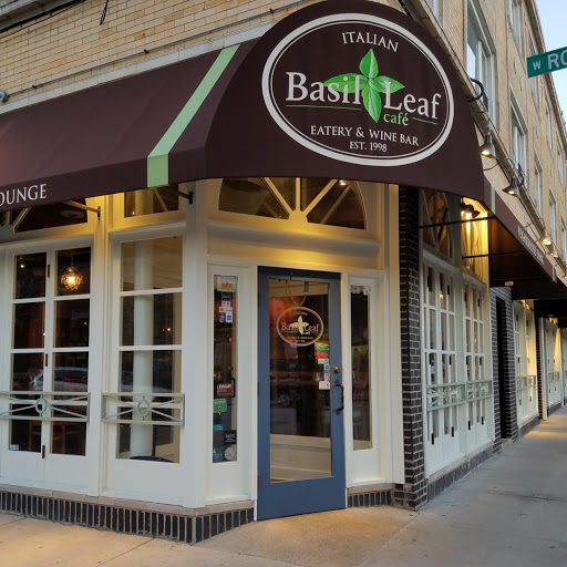 Basil Leaf Cafe logo
