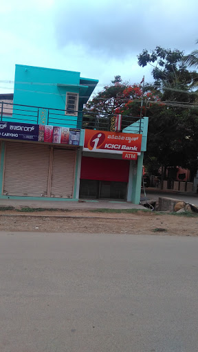 ICICI BANK ATM, P 2 Option J.C.R Circle, Chitrdurga # 101 2nd cross, J. C. R Extension, Chitradurga, Karnataka 577101, India, Savings_Bank, state KA