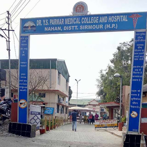 Dr Y S Parmar Medical College Nahan District Sirmaur, Nahan,, Sundar Bagh Colony, Nahan, Himachal Pradesh 173001, India, Medical_College, state HP