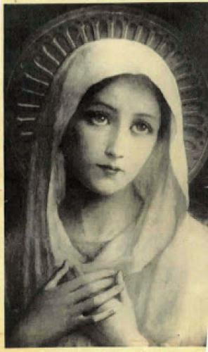 True Devotion To Mary Who Is Fair And Gentle As The Moon