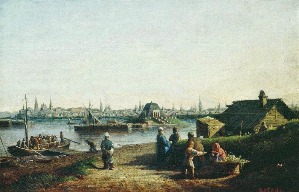 Alexey Bogolybov - View of the Kazan