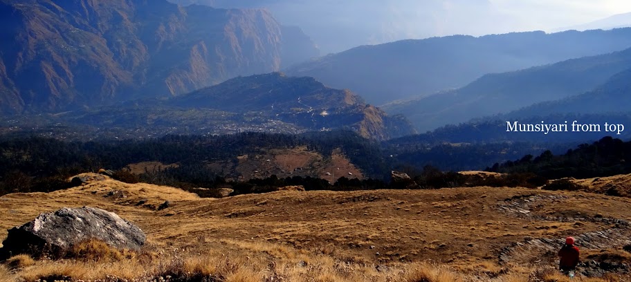 Munisiyari from the top