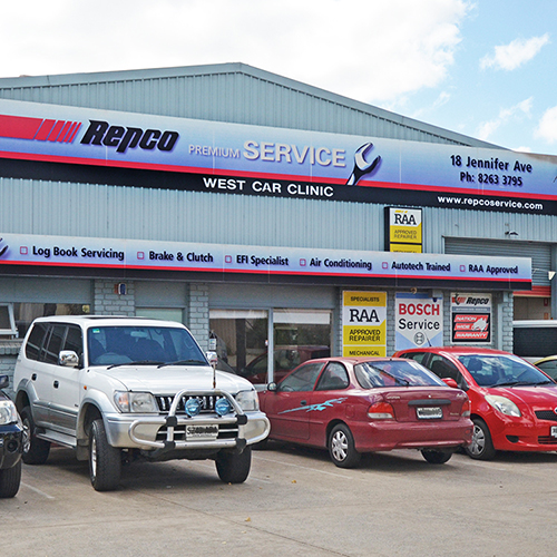 West Car Clinic - Repco Authorised Car Service Ridgehaven logo