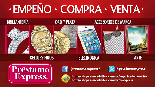 Préstamo Express Matamoros IV, Av. Emilio Portes Gil 45, Buena Vista, 87394 Matamoros, Tamps., México, Comprador de joyas | TAMPS