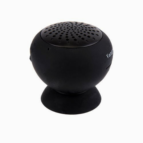  Universal Vangoddy Bluetooth Suction Speaker with Hands Free Function (Black)
