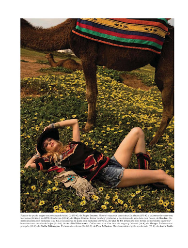Sydonie Herrera “Viaje a los 70’s” - Elle España