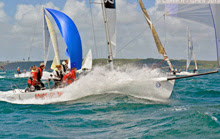 J/80 one-design sailboat- sailing fast offshore