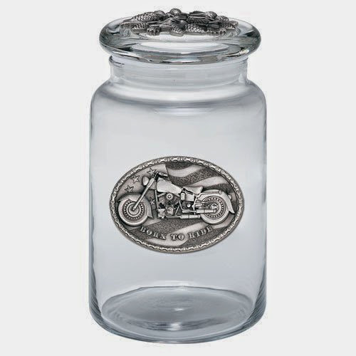  Motorcycle 26 oz. Storage Jar