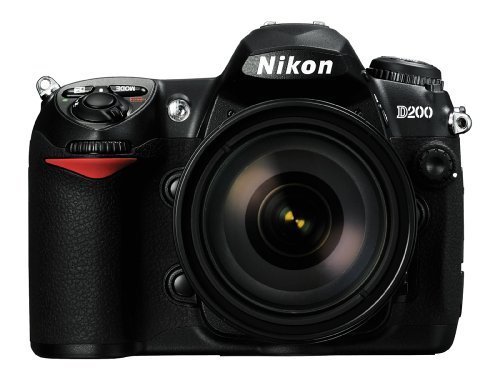 Nikon D200 10.2MP Digital SLR Camera with 18-70mm AF-S DX f/3.5-4.5G IF-ED Nikkor Zoom Lens