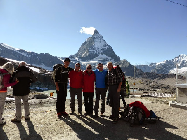 Petorica naših članova u Alpama