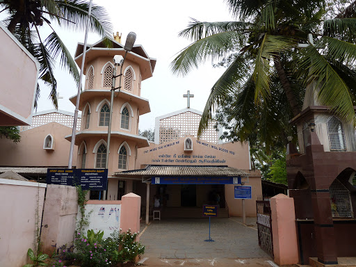 Infant Jesus Church Shrine, Church Rd, Thirupathi Nagar, Perumal Nagar, Kovai Pudur, Coimbatore, 641042, India, Church_of_Christ, state TN