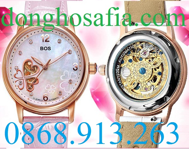 Đồng hồ nữ cơ Bos BS101