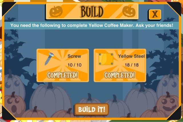 Sami s Stories: Yellow Coffee Maker Parts Requirements (RS)