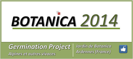 Liste des graines à l'échange Botanica2014-fr