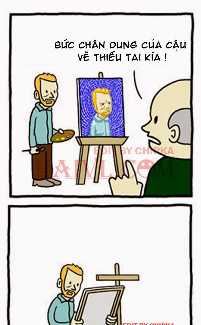 Hé lộ bí ẩn kinh hoàng sự mất tai của Van Gogh :-ss