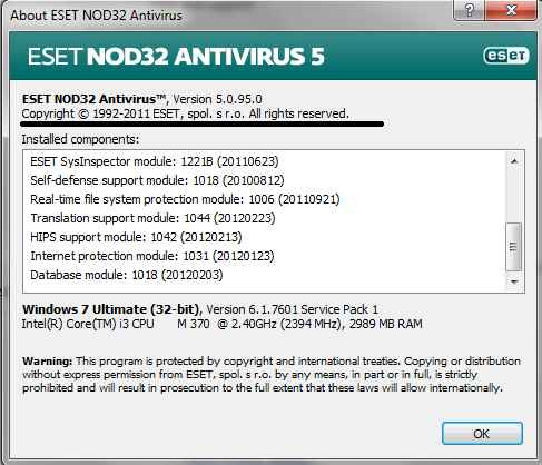     2012   ESET-NOD32-Antivirus-5.0.95.0-Final Nod%252032.5.95