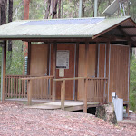 Toilet at Wallingat River camping ground