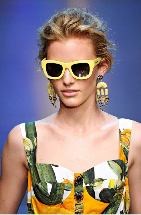 Dolce & Gabbana Sunglasses Spring-Summer 2012 | Milan Fashion Week