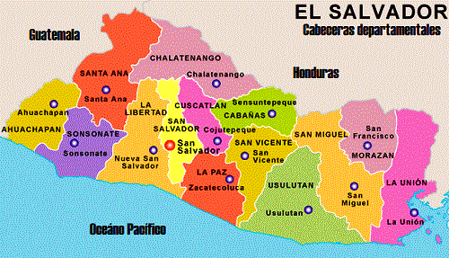Cabeceras departamentales de El Salvador