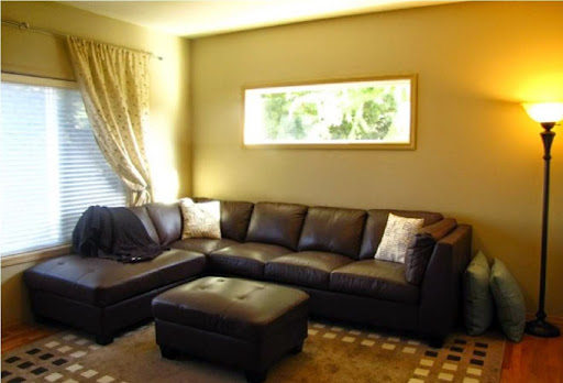 brown and white living room ideas