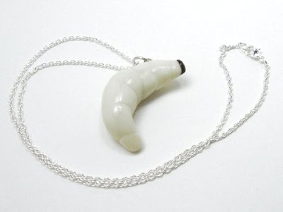 Handmade Maggot Necklace by HumphreysHandmade