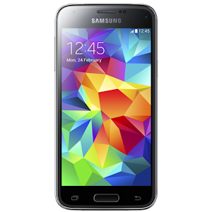 Samsung Galaxy S5 4G+ (front)