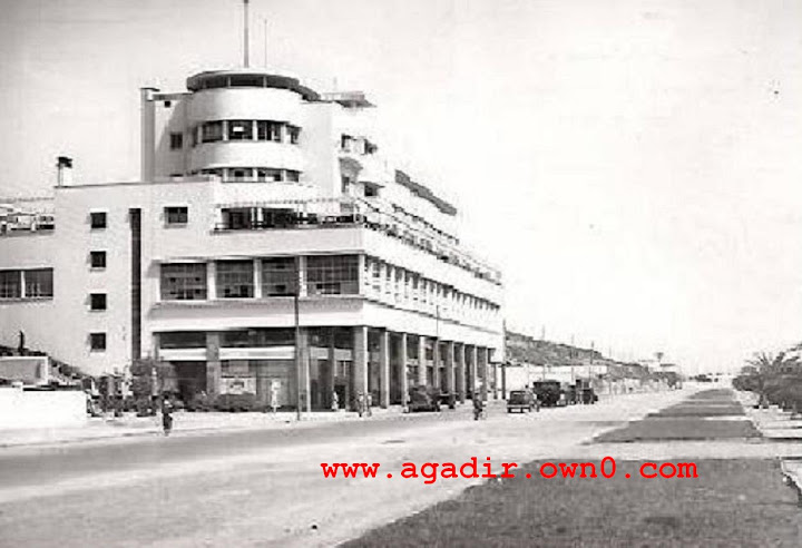 فندق موريتانيا اكادير و محطة الحافلات سطاس من سنة 1940 الى 2011 Hgfjhgj