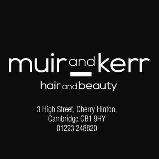 Muir and Kerr hairdresser logo