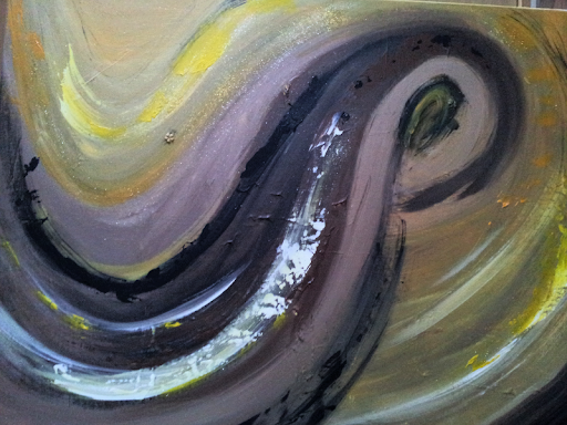 "Het zeepaardje" € 39,- (60x80cm)