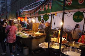 one of the places to eat at Zhengning Street Night Market in Lanzhou, China